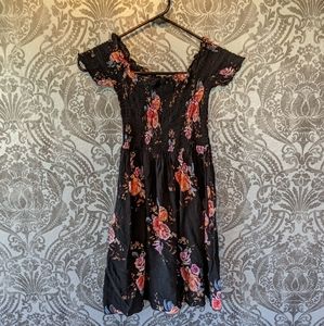 🎈2/$10🎈Justify Girls black printed dress